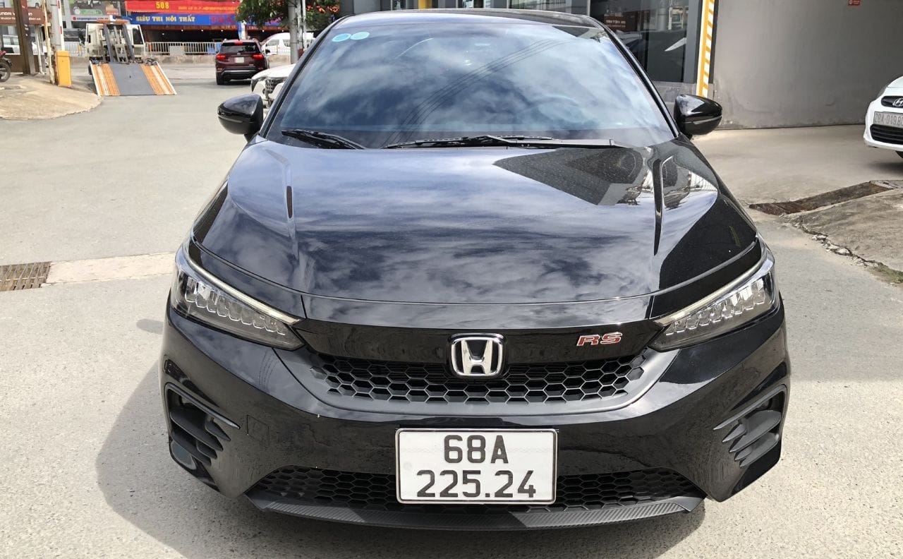 Honda City RS 2021 màu đen 5